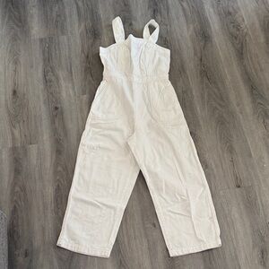 Lia Sophia Cream Jumpsuit
